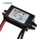 Waterproof Dual USB DC DC 12V to 5V 3A 15W Step down Car Power Converter Buck Module