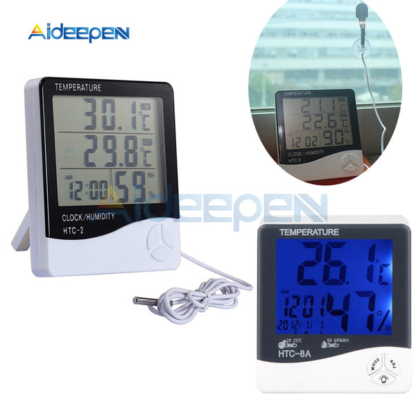 Htc-2 Digital Indoor/Outdoor Thermo-Hygrometer Temperature
