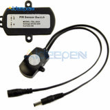 White/Black DC 5 24V 5A PIR Sensor Switch Mini PIR Infrared IR Motion Sensor Detector Switch Module for LED Strip Light 5V 12V 24V