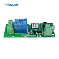 WiFi Wireless Smart Switch Relay Module DC 5V Self lock 433Mhz for Smart Home Access for Apple Android App Control