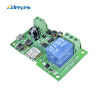 Wifi Switch Wireless Relay Module Smart Home Automation for Computer Access Self Locking DC 5V/12V 24V 32V