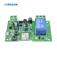Wifi Switch Wireless Relay Module Smart Home Automation for Computer Access Self Locking DC 5V/12V 24V 32V