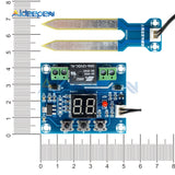 XH M214 12V Soil Humidity Sensor Controller Irrigation System Automatic Watering Module Digital Display Humidity Controller Red