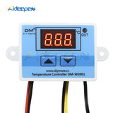 XH W3001 W3001 Temperature Controller Digital LED DC 24V Thermometer Thermo Controller Switch Probe Max 10A with Heating Cooling