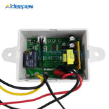XH W3002 110V 220V 10A Digital LED Temperature Controller AC DC Transformer Heat Cool Thermostat Thermoregulator Isolated Power