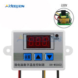 XH W3002 110V 220V 10A Digital LED Temperature Controller AC DC Transformer Heat Cool Thermostat Thermoregulator Isolated Power