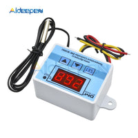 XH W3002 AC 110V 220V Digital LED Temperature Controller 10A Thermostat Thermostatic Control Switch With Probe Sensor W3002