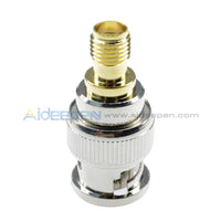 Adapter Bnc Plug Male To Sma Female Jack Rf Connector Straight Basic Tools