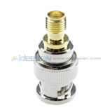 Adapter Bnc Plug Male To Sma Female Jack Rf Connector Straight Basic Tools