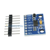 Adxl345 3-Axis Digital Acceleration Of Gravity Tilt Module For Arduino