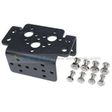Aluminum Multifunction Servo Bracket Steering Head Robot Manipulator For Mg995