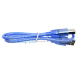 Blue 30Cm Usb A Male To Type B Plug Cable Basic Tools