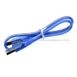 Blue 30Cm Usb A Male To Type B Plug Cable Basic Tools
