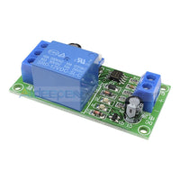 Dc 12V Ne555 0~60 Seconds Delay Timer Time Switch Adjustable Relay Module Function