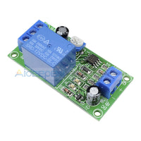 Dc 12V Ne555 0~60 Seconds Delay Timer Time Switch Adjustable Relay Module Function