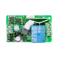 Dc 220V 1Ch 315Mhz Wireless Rf Remote Receiver Transmitter Relay Control Switch 315Mhz/433Mhz