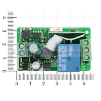 Dc 220V 1Ch 315Mhz Wireless Rf Remote Receiver Transmitter Relay Control Switch 315Mhz/433Mhz