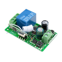 Dc 220V 1Ch 315Mhz Wireless Rf Remote Receiver Transmitter Relay Control Switch 315Mhz/433Mhz