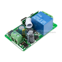 Dc 220V 1Ch 315Mhz Wireless Rf Remote Receiver Transmitter Relay Control Switch 315Mhz/433Mhz