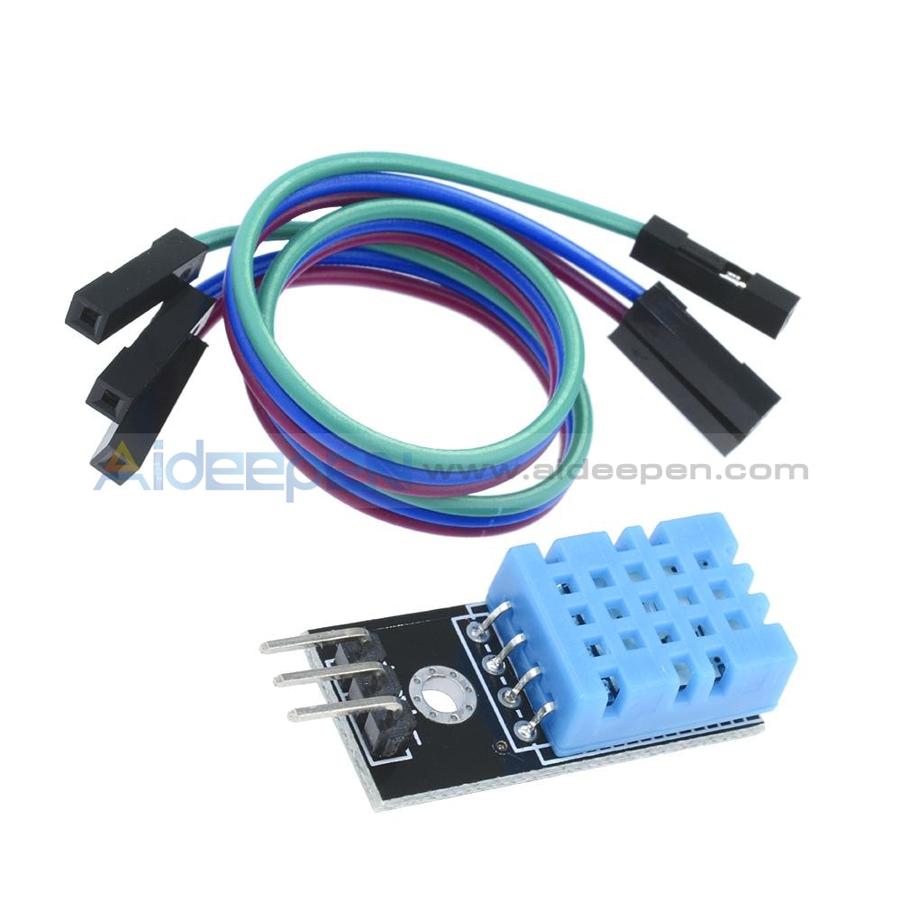 DHT11 Temperature and Relative Humidity Sensor Module – Aideepen