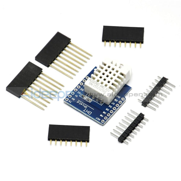 Dht22 Am2302 Temperature And Humidity Sensor Shield Module For D1 Mini Wemos