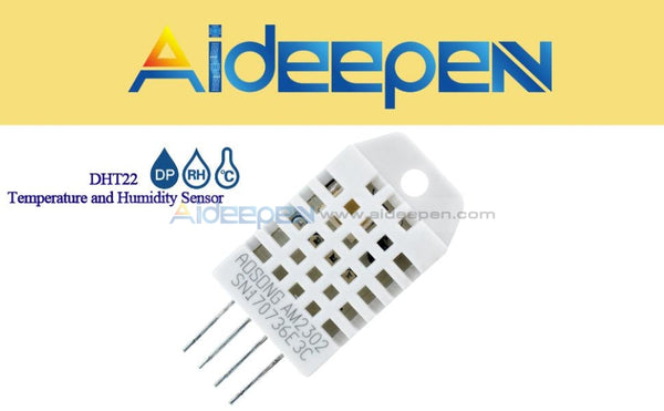 DHT22/AM2302 Digital Temperature and Humidity Sensor for arduino – Aideepen