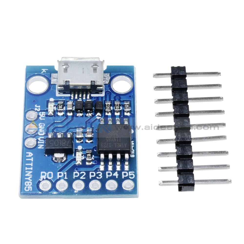 Digispark Arduino Usb Digispark Kickstarter Attiny85 USB Development Board for Arduino – Aideepen