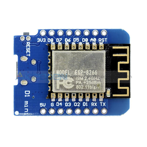 2 units* WeMos D1 CH340 WiFi Board ESP8266 ESP-12F compatible w Ardui –  BoardsAndSensors