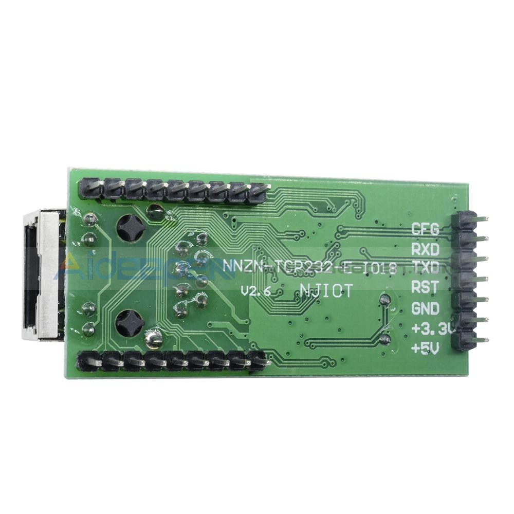 Ethernet to TTL RS232 Serial TTL to TCP / IP RJ45 Convert Transmission ...