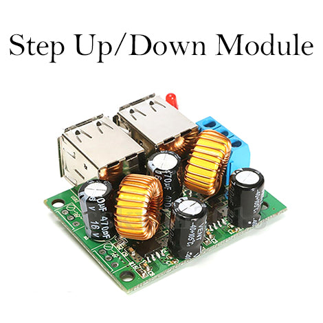 4 Four USB Port A5268 Step Down Power Supply Converter Board Module DC 12V 24V 40V to 5V 5A For MP3/MP4 Phone Car Equipment Tool