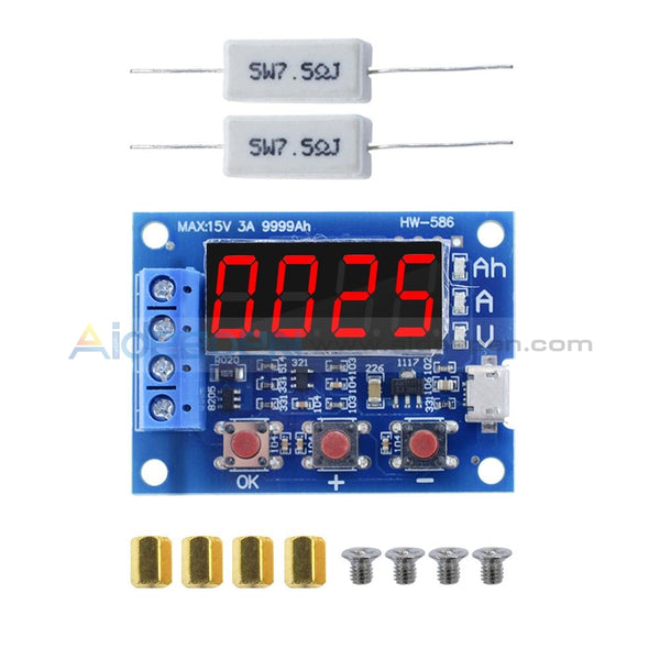 Li-Ion Lithium Lead-Acid Battery Capacity Meter Discharge Tester Analyzer Testers