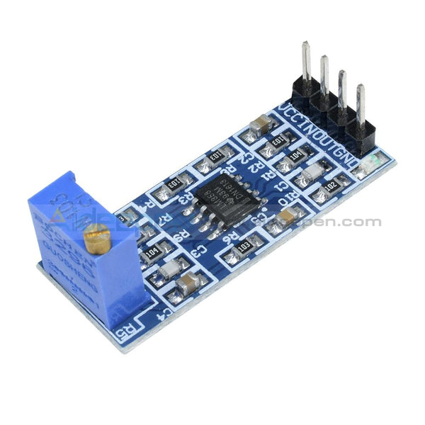 Lm358 100 Times Gain Signal Amplifier Amplification Operational Module Board