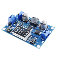 Ltc1871 100W 3-35V 12V To 3.5-35V Boost Step-Up Module Led Voltmeter+Heat Sink Step Up