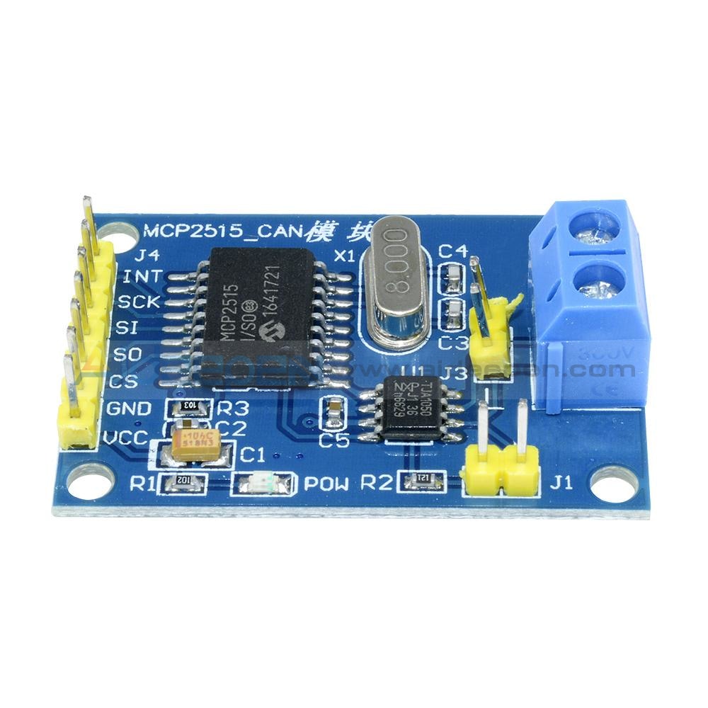 Can Bus Module MCP2515 CAN Bus Module TJA1050 Receiver SPI Module for Arduino – Aideepen