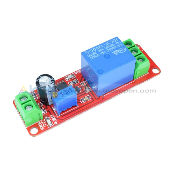 Ne555 12V Delay Relay Shield Timer Switch Adjustable Module 0 To 10 Second Function Relay