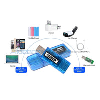 Oled Usb3.0 Charger Voltage Current Meter Battery Capacity Power Tester Detector Testers