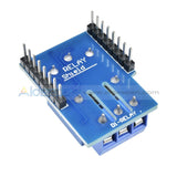 Relay Shield For Arduino Wemos D1 Mini Esp8266 Development Board Function Module
