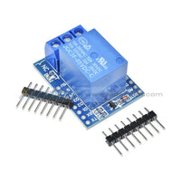 Relay Shield For Arduino Wemos D1 Mini Esp8266 Development Board Function Module