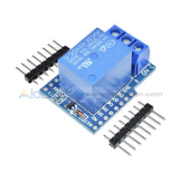 Relay Shield For Arduino Wemos D1 Mini Esp8266 Development Board Function Module