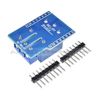 Relay Shield For Arduino Wemos D1 Mini Esp8266 Development Board Function Module