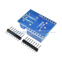 Relay Shield For Arduino Wemos D1 Mini Esp8266 Development Board Function Module