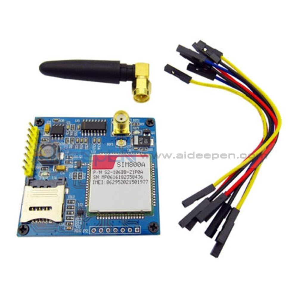 SIM800A Development Board GSM/GPRS Module with STM32 Power Supply ...
