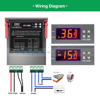 Stc-1000 All-Purpose Temperature Controller Thermostat Aquarium W/sensor