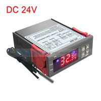 Stc-3000 Digital Temperature Controller Thermostat With Sensor Ac 110V-220V/dc 24V/dc 12V Dc 24V