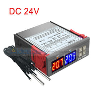 Stc-3008 Digital Temperature Thermostat Controller Dual Led Ntc Probe 110-220V/ Dc 24V