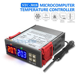 Stc-3018 Ac 110V-220V Digital Dual Temperature Controller Thermostat Temp Probe