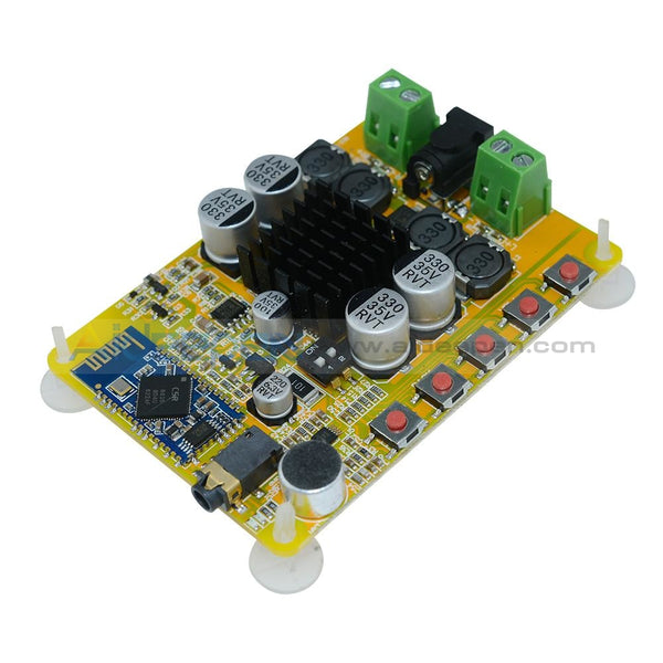 Tda7492 2X50 Watt Bluetooth Stereo Audio Receiver Power Amplifier Board With Aux Interface