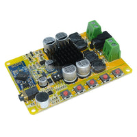 Tda7492 2X50 Watt Bluetooth Stereo Audio Receiver Power Amplifier Board With Aux Interface