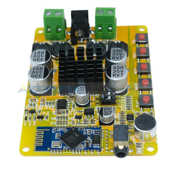 DollaTek Amplificateur Bluetooth TDA7492 2x50W – Module Audio Stéréo Sans Fil V4.0 Pour Enceintes