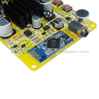 Tda7492 2X50 Watt Bluetooth Stereo Audio Receiver Power Amplifier Board With Aux Interface